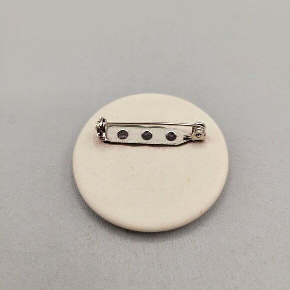 Handmade Porcelain Dragon Guardian Spirit Brooch By Touchstone Pottery - Picture 4 of 5